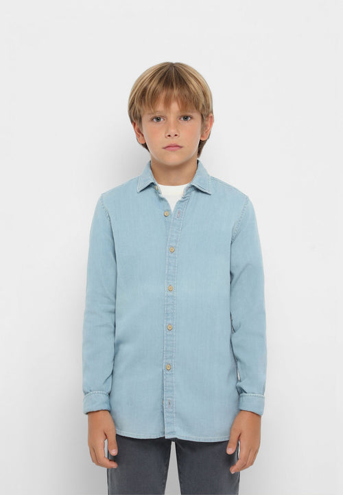 BASIC DENIM SHIRT