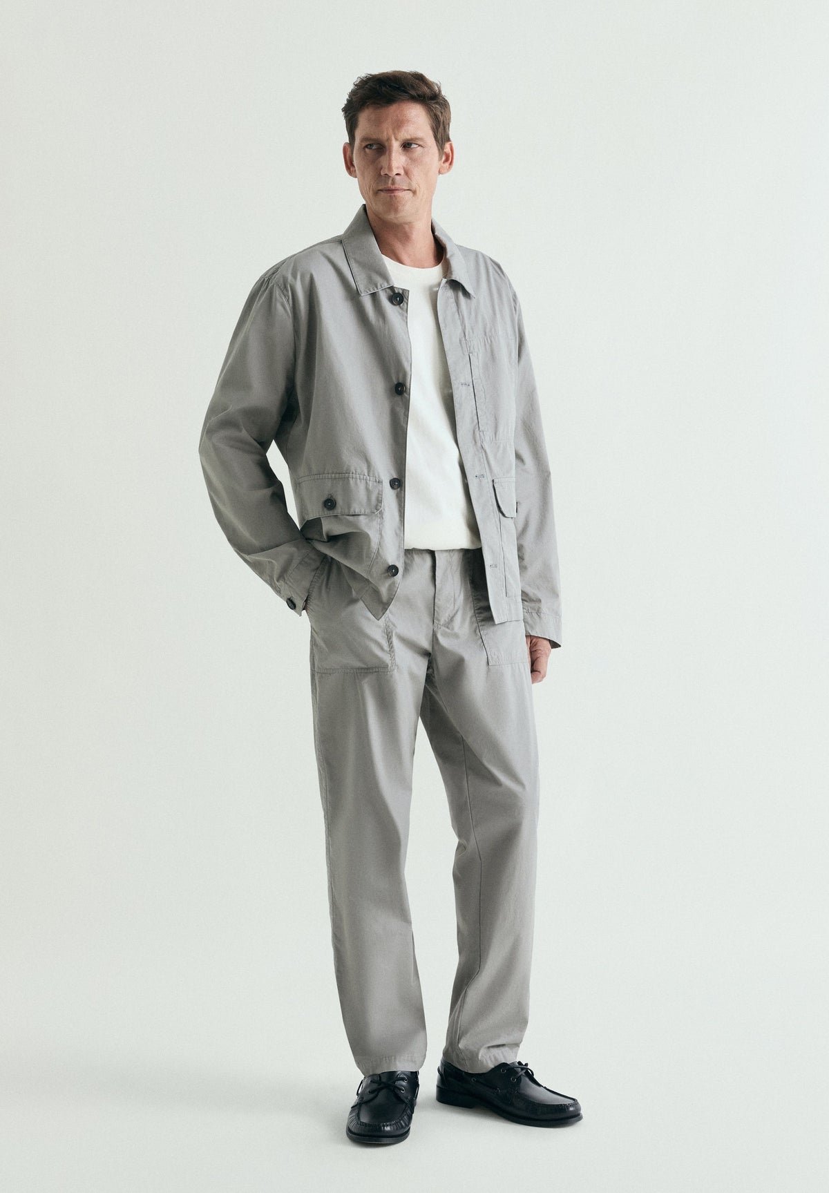 COTTON TROUSERS WITH POCKETS