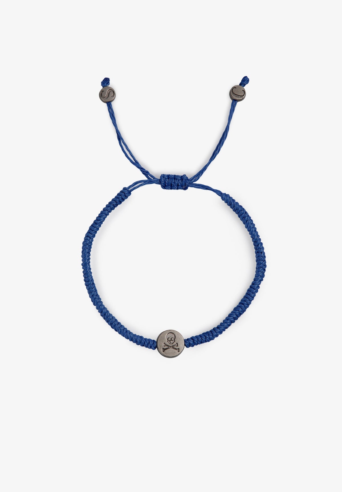 BRAIDED SKULL BRACELET