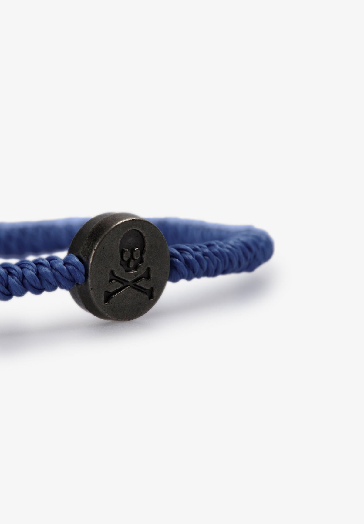 BRAIDED SKULL BRACELET