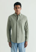 OXFORD SHIRT WITH MATCHING EMBROIDERY