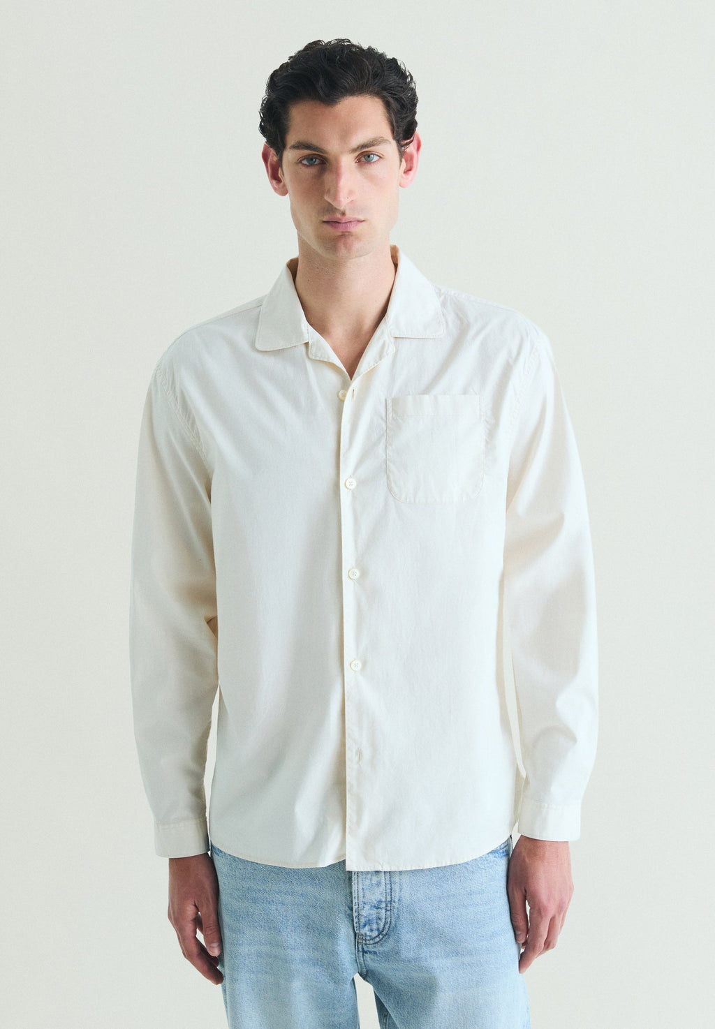 BOWLING SHIRT WITH POCKET