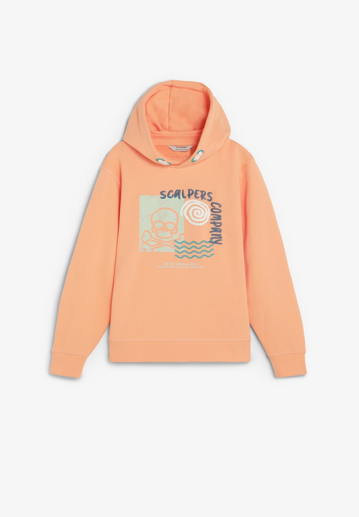 SKULL PRINT HOODIE