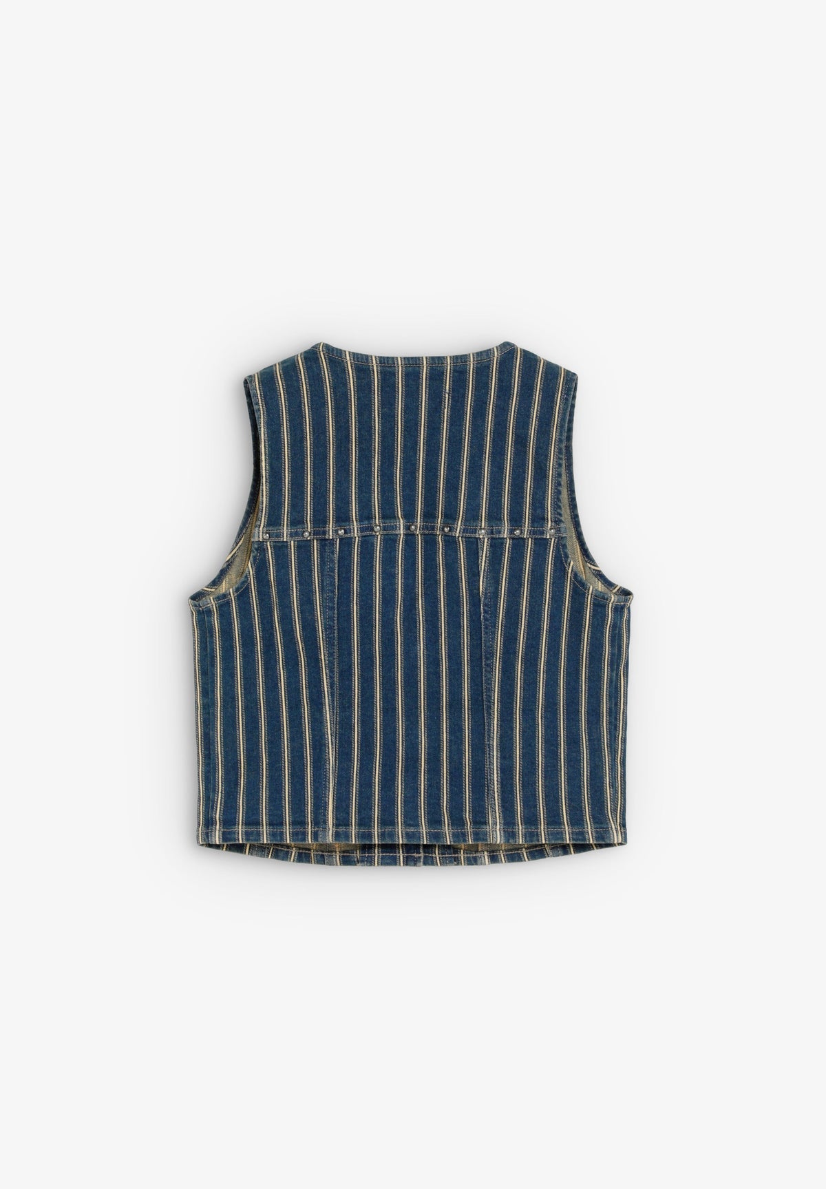 SCSTRIPES DENIM VEST