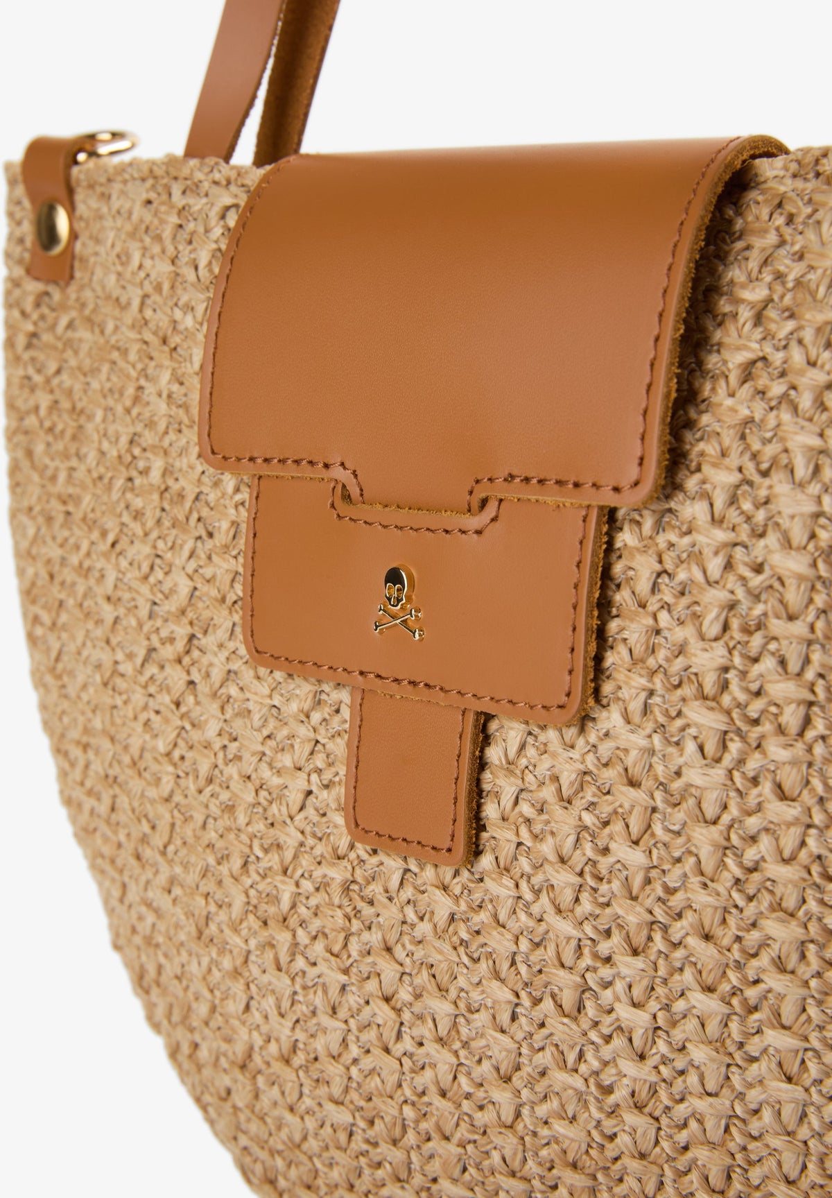 BRAIDED CROSSBODY BAG