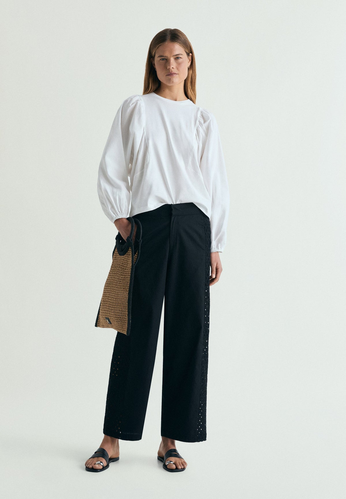 PUFFED SLEEVE T-SHIRT
