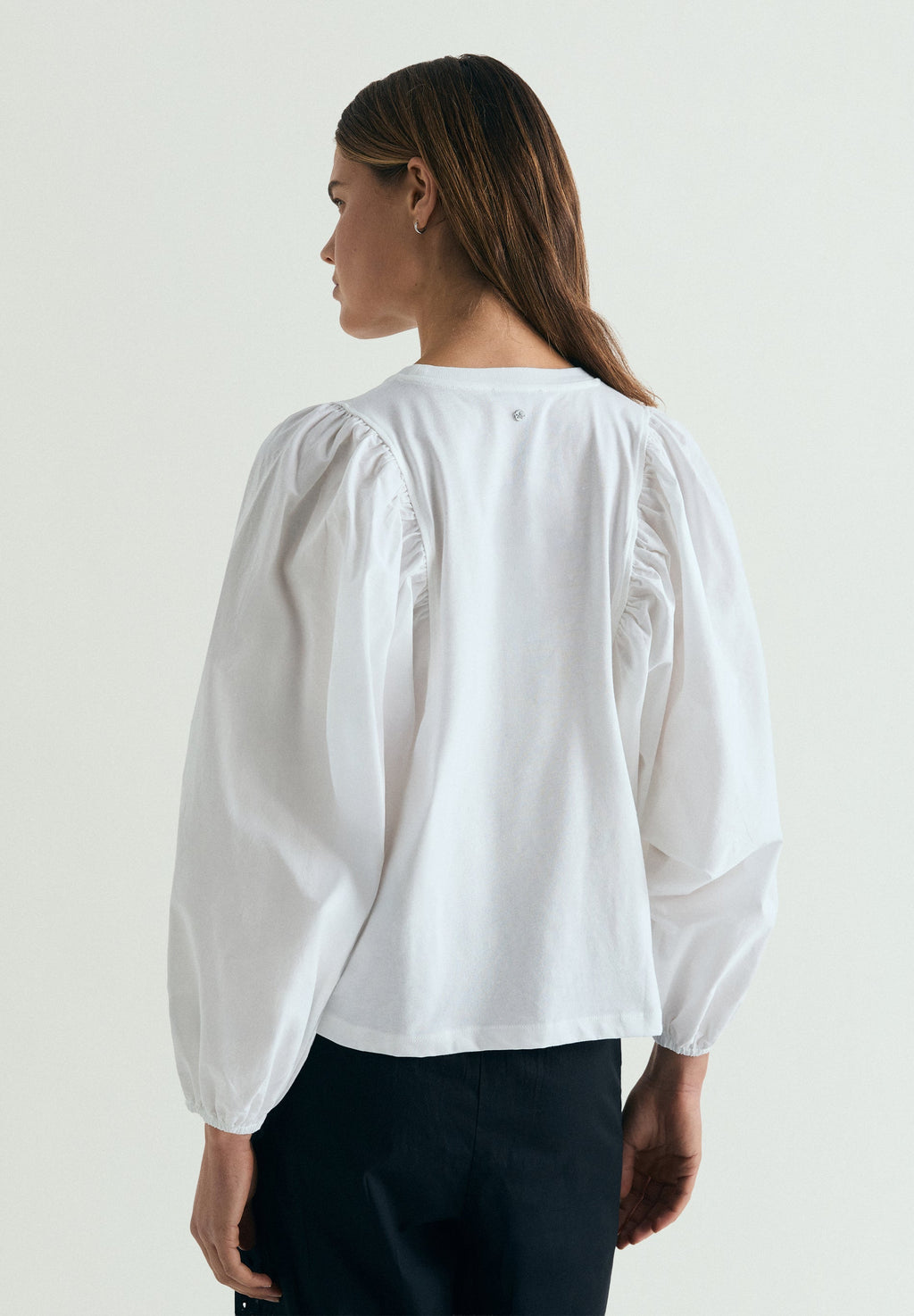 PUFFED SLEEVE T-SHIRT