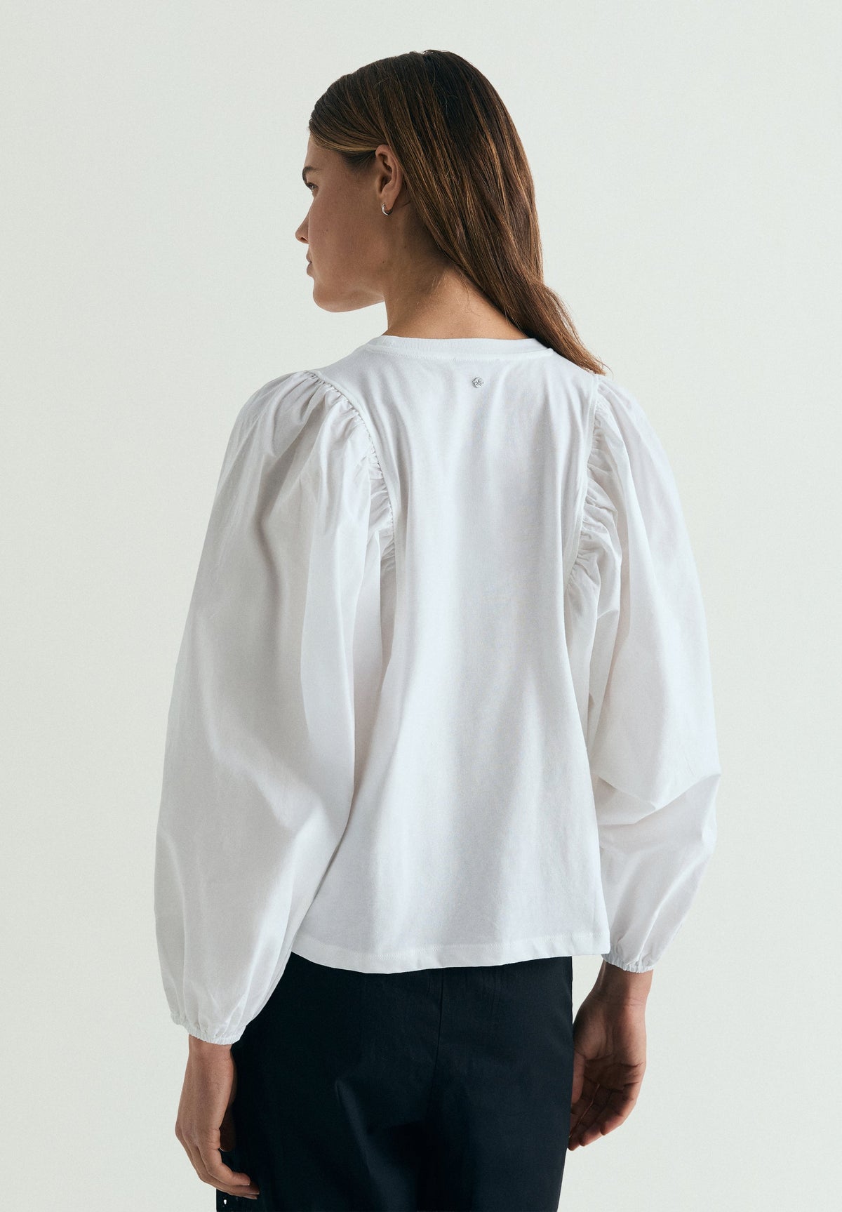 PUFFED SLEEVE T-SHIRT