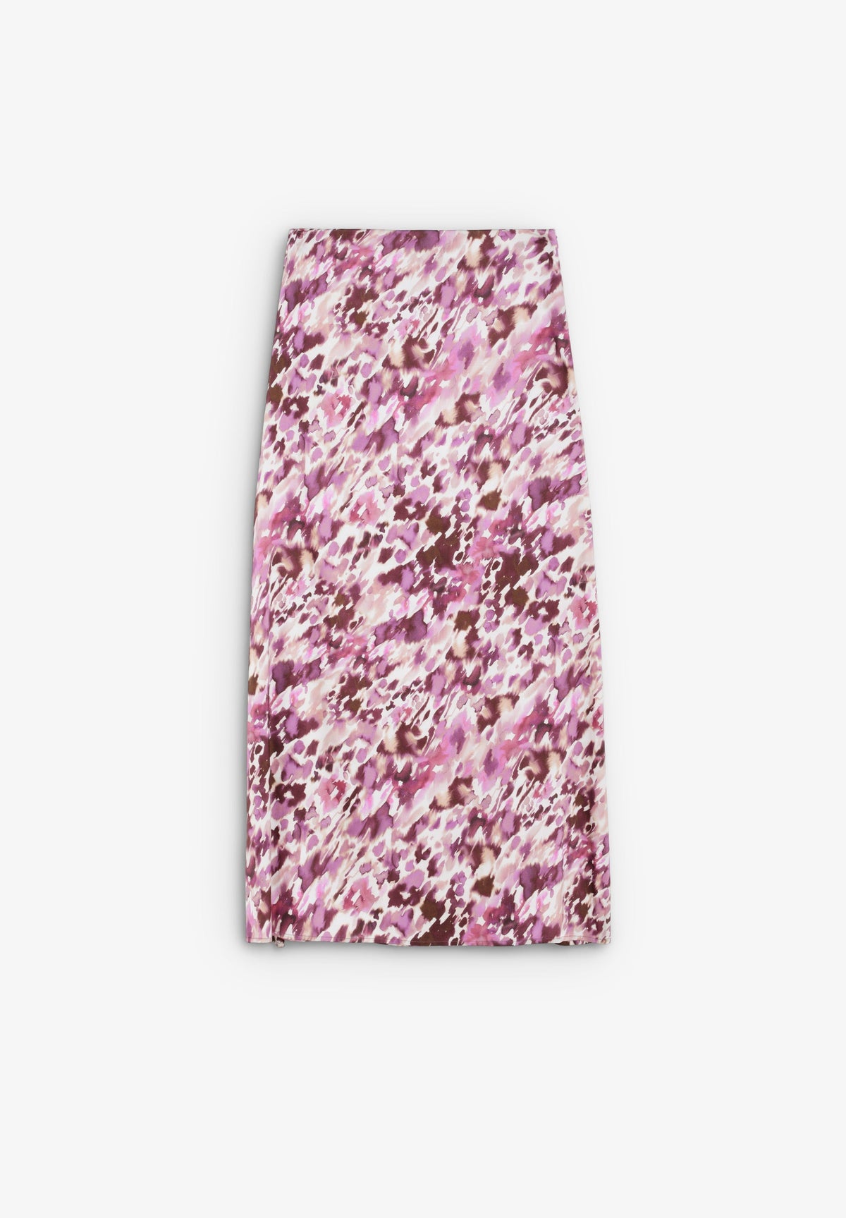 PRINTED MIDI SKIRT