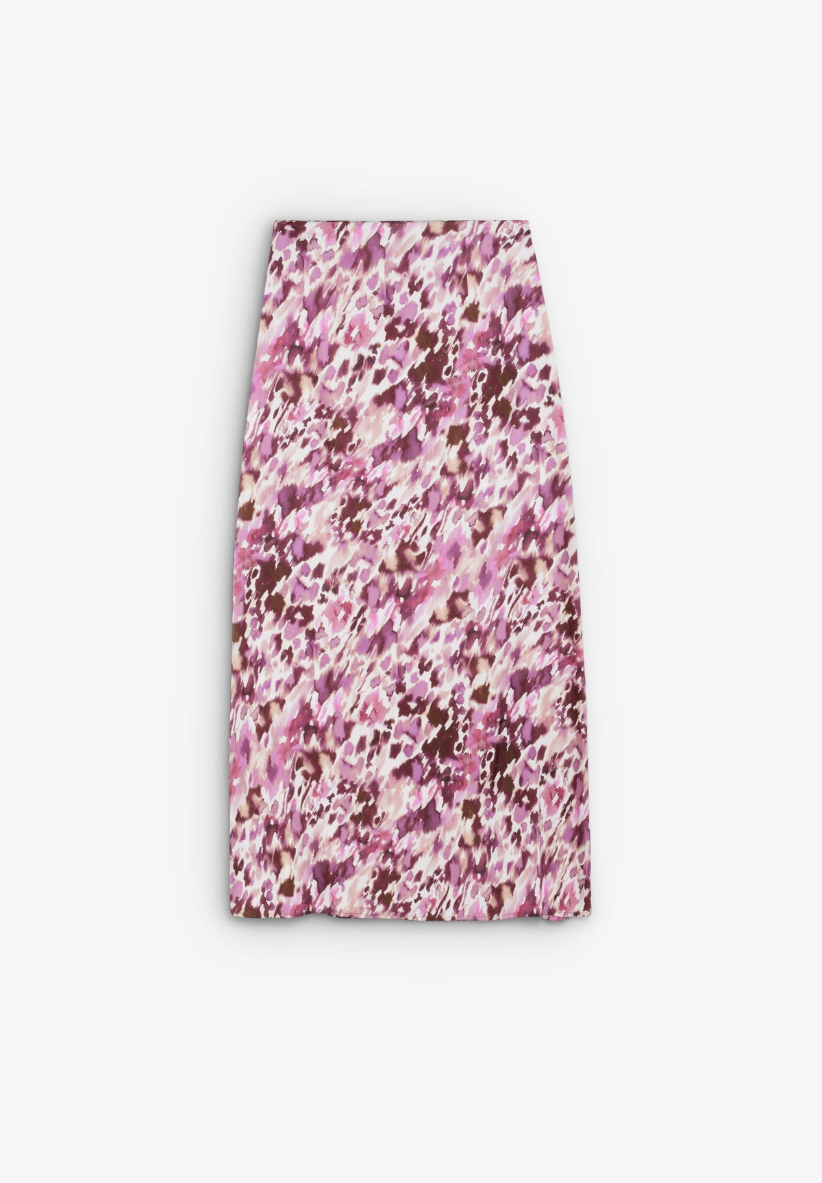 PRINTED MIDI SKIRT