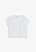 T-SHIRT WITH PLEAT DETAIL
