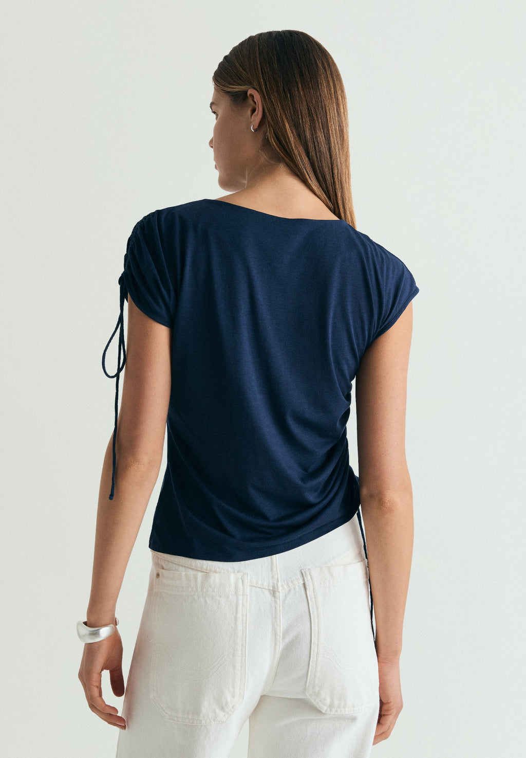 DRAPED T-SHIRT