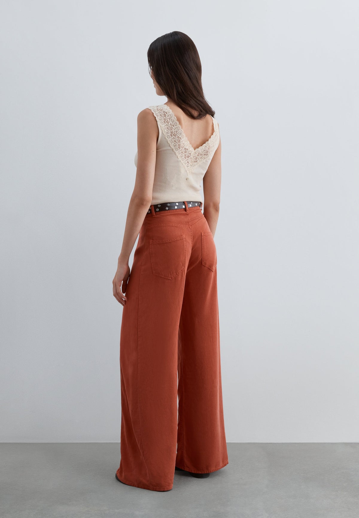 FLOWING LYOCELL TROUSERS