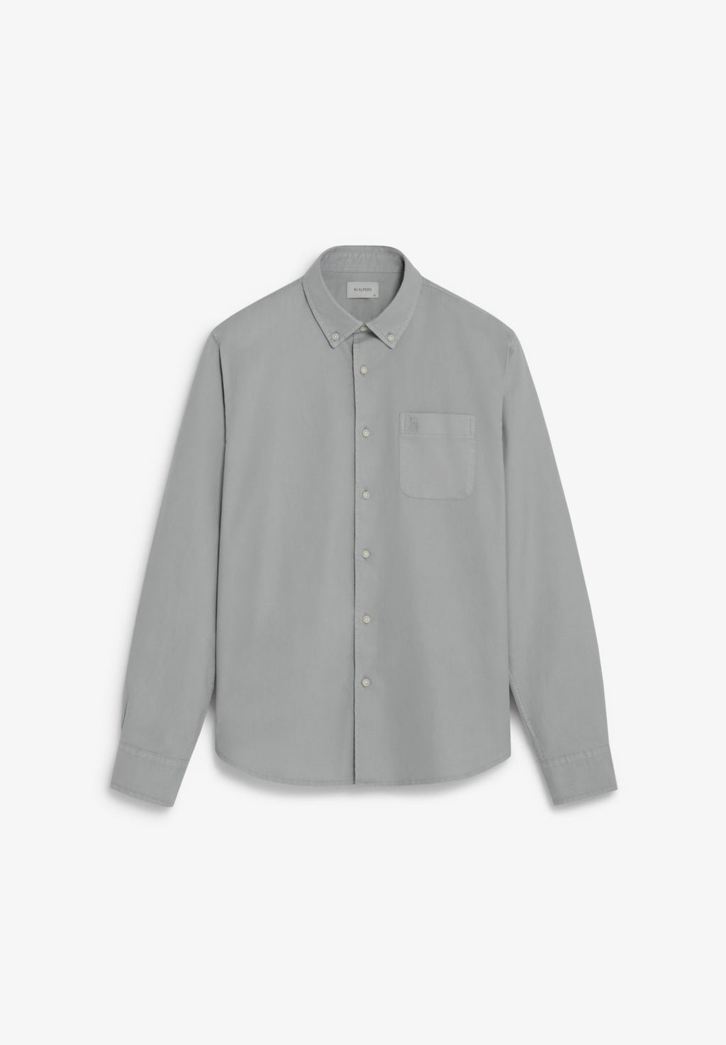 OXFORD SHIRT WITH EMBROIDERED SKULL