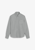 OXFORD SHIRT WITH EMBROIDERED SKULL