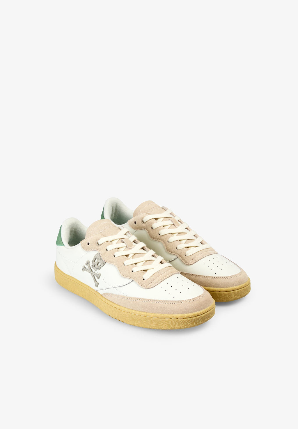 LEATHER SKULL SNEAKERS