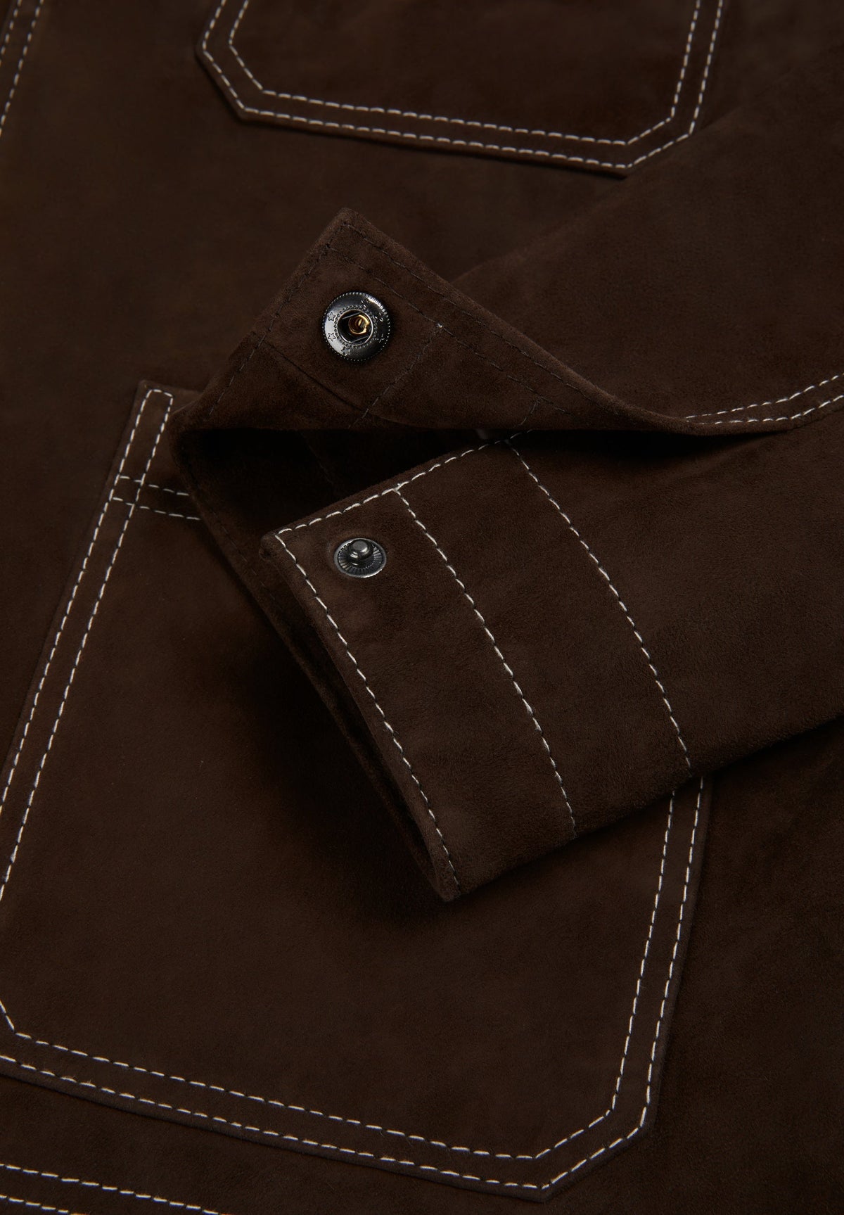 SCSTITCH SUEDE JACKET