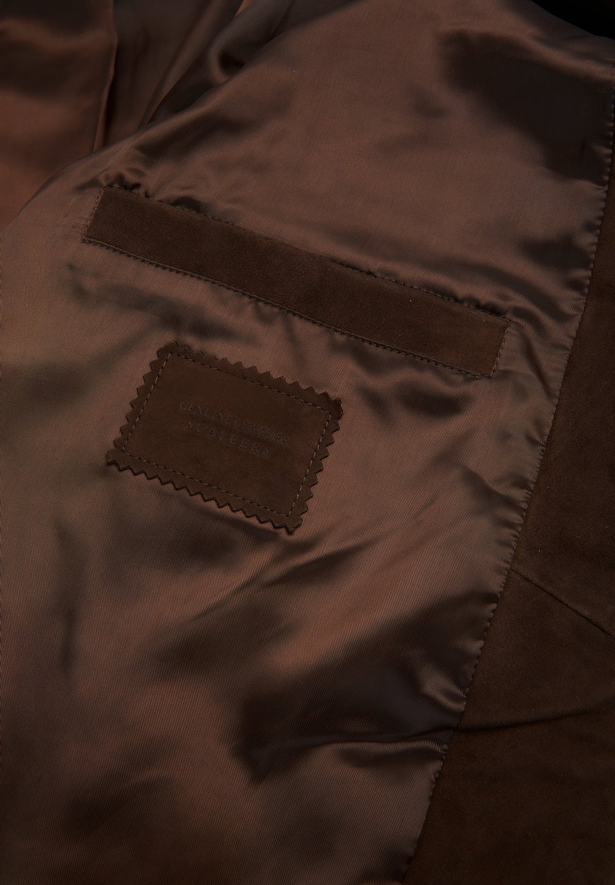 SCSTITCH SUEDE JACKET