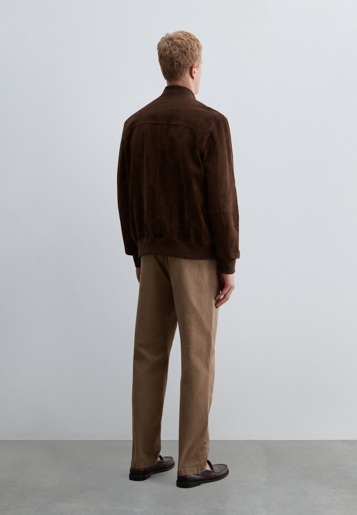SCTHOMAS B SUEDE JACKET