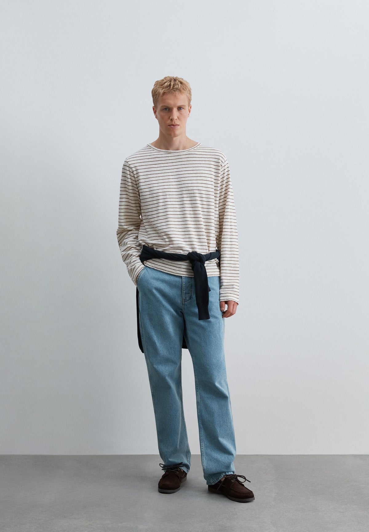 SCSAINT BLEU LS TEE