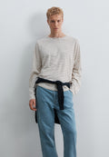 SCSAINT BLEU LS TEE