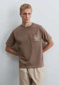 SCPOCKET SAINT BLEU TEE