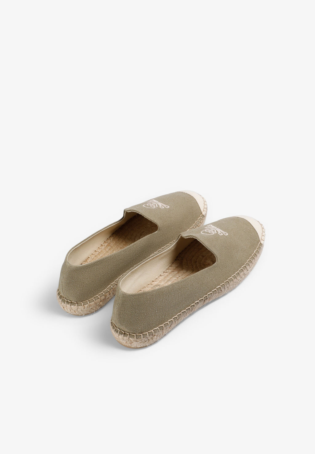 KNIT ESPADRILLES WITH CONTRAST SKULL