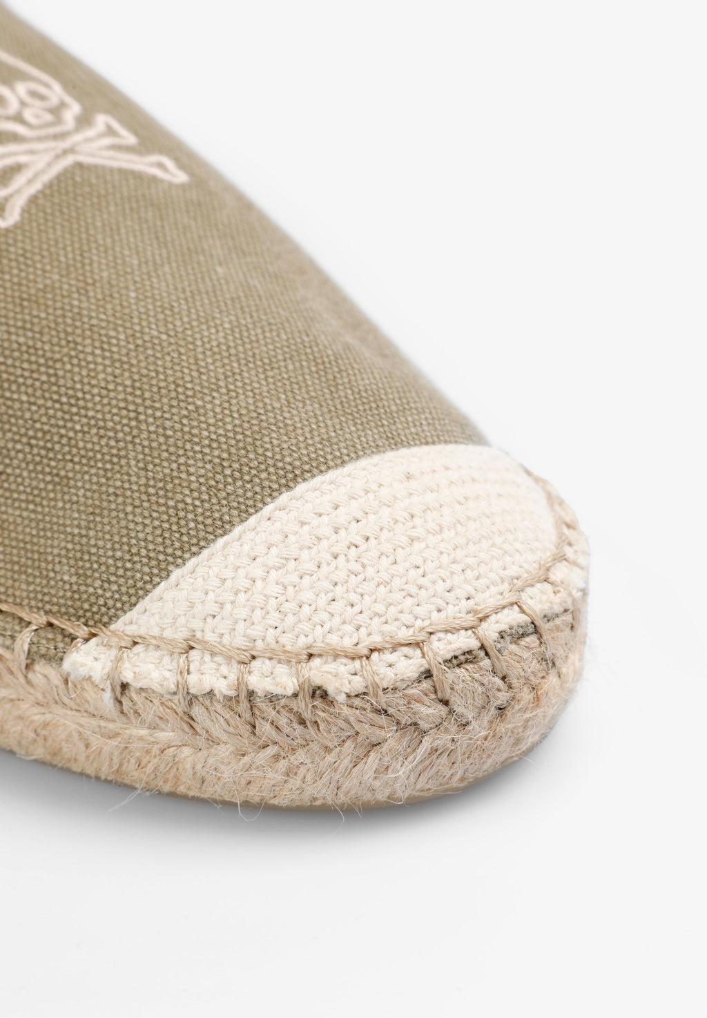 KNIT ESPADRILLES WITH CONTRAST SKULL