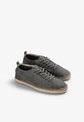 FADED EFFECT LACE-UP ESPADRILLES