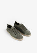 FADED EFFECT LACE-UP ESPADRILLES