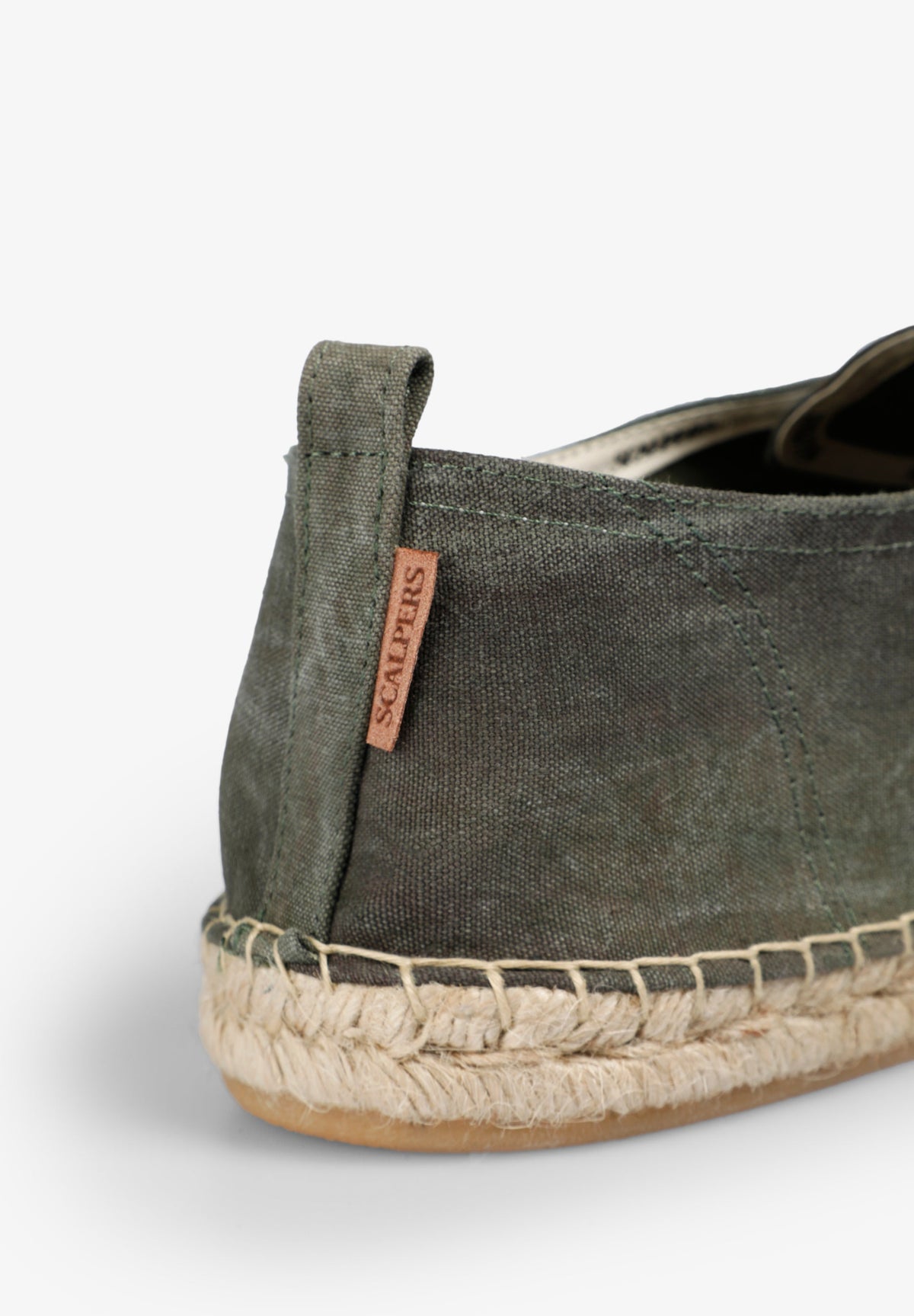 FADED EFFECT LACE-UP ESPADRILLES