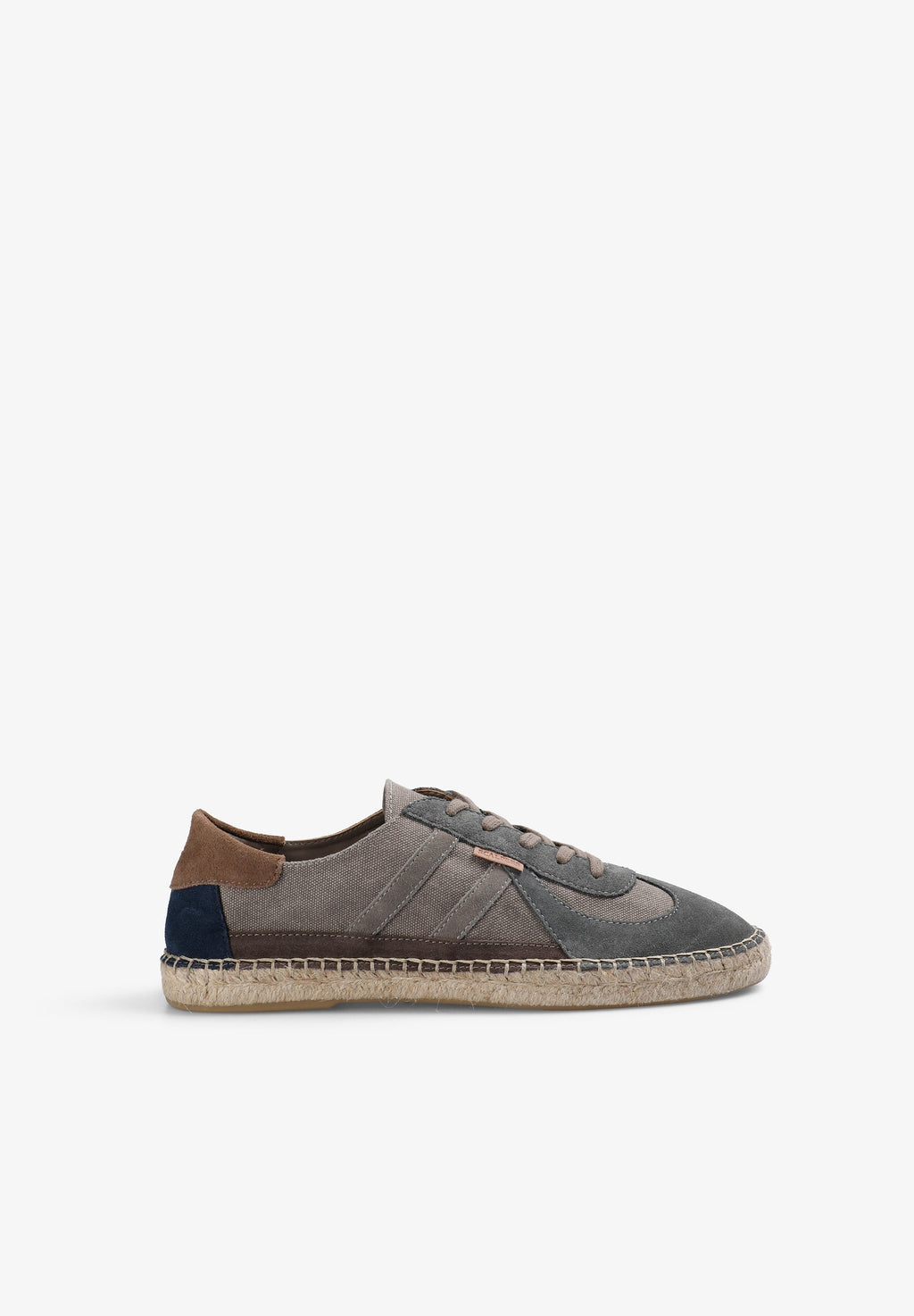 CONTRAST SUEDE SNEAKERS