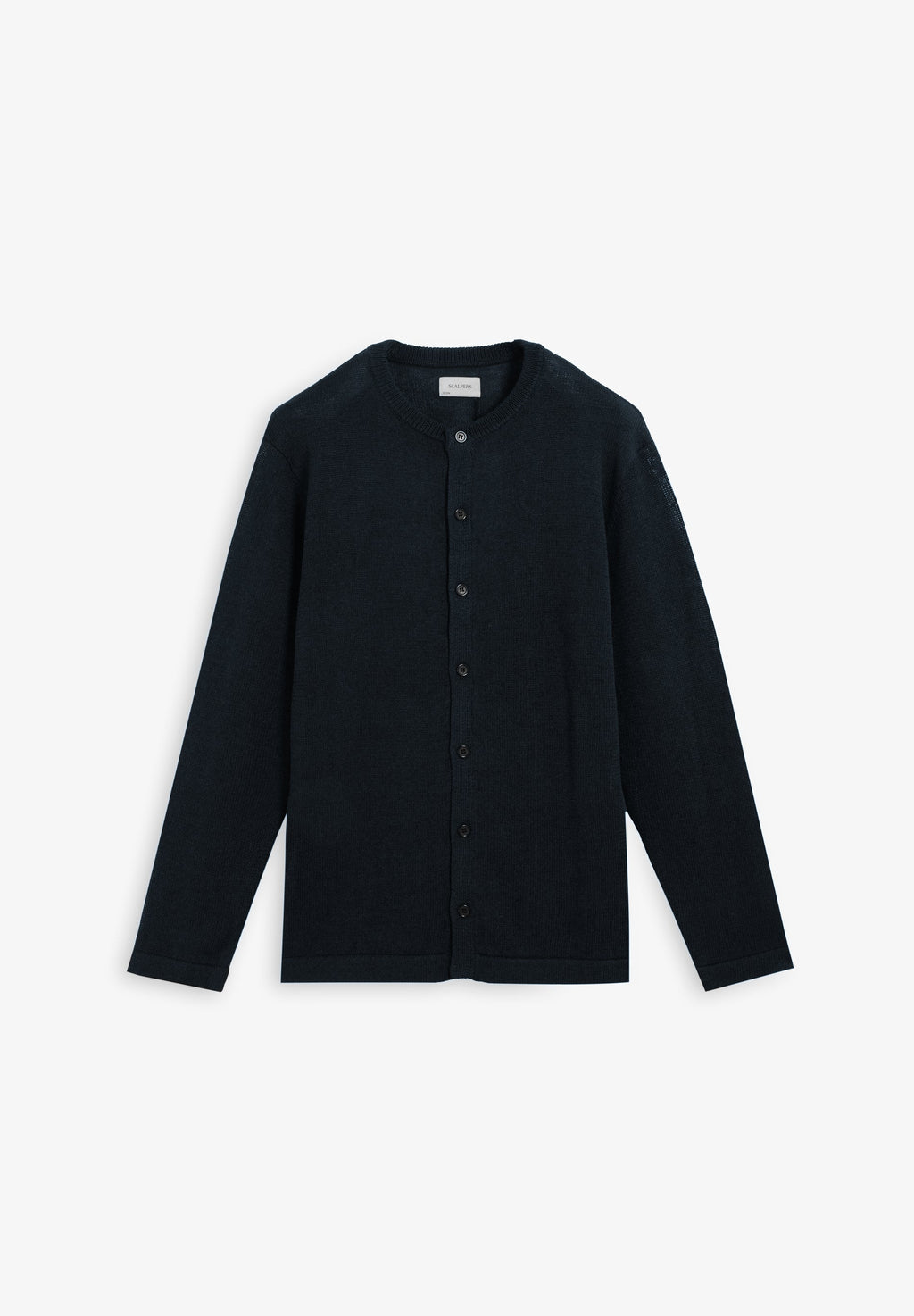 RELAXED FIT LINEN CARDIGAN