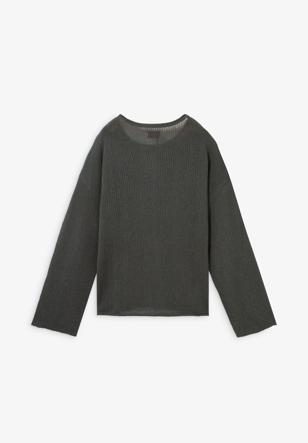 LIGHTWEIGHT COTTON KNIT SWEATER