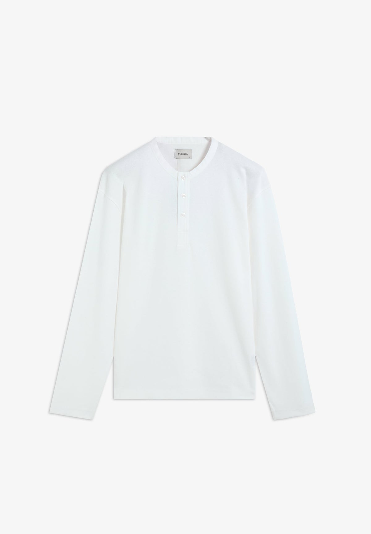 HENLEY COLLAR T-SHIRT