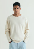 WAFFLE TEXTURED SWEATER