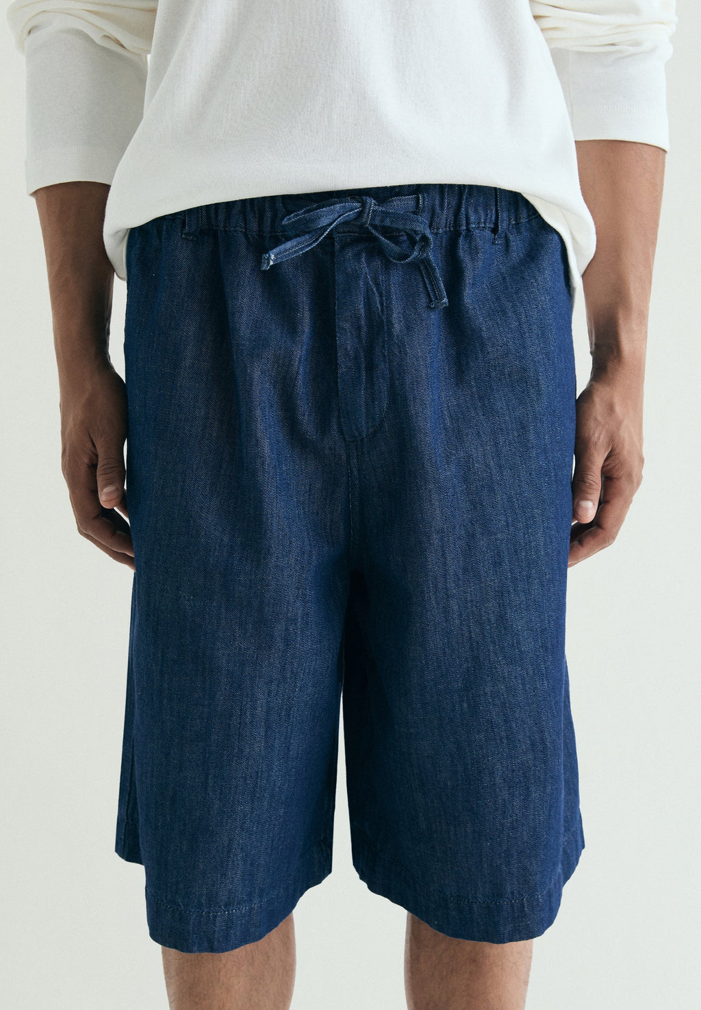 BAGGY FIT DENIM SHORTS