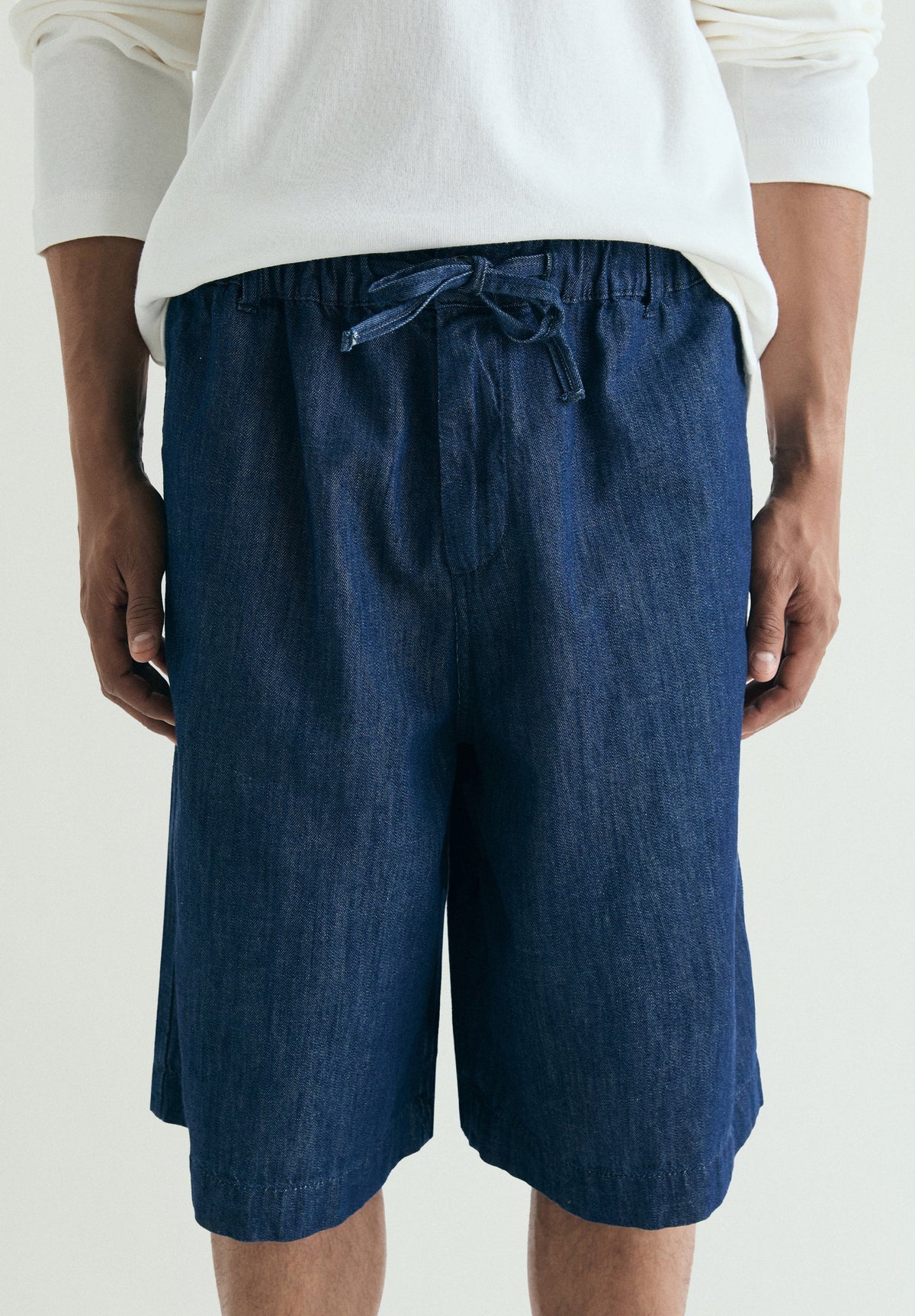 BAGGY FIT DENIM SHORTS