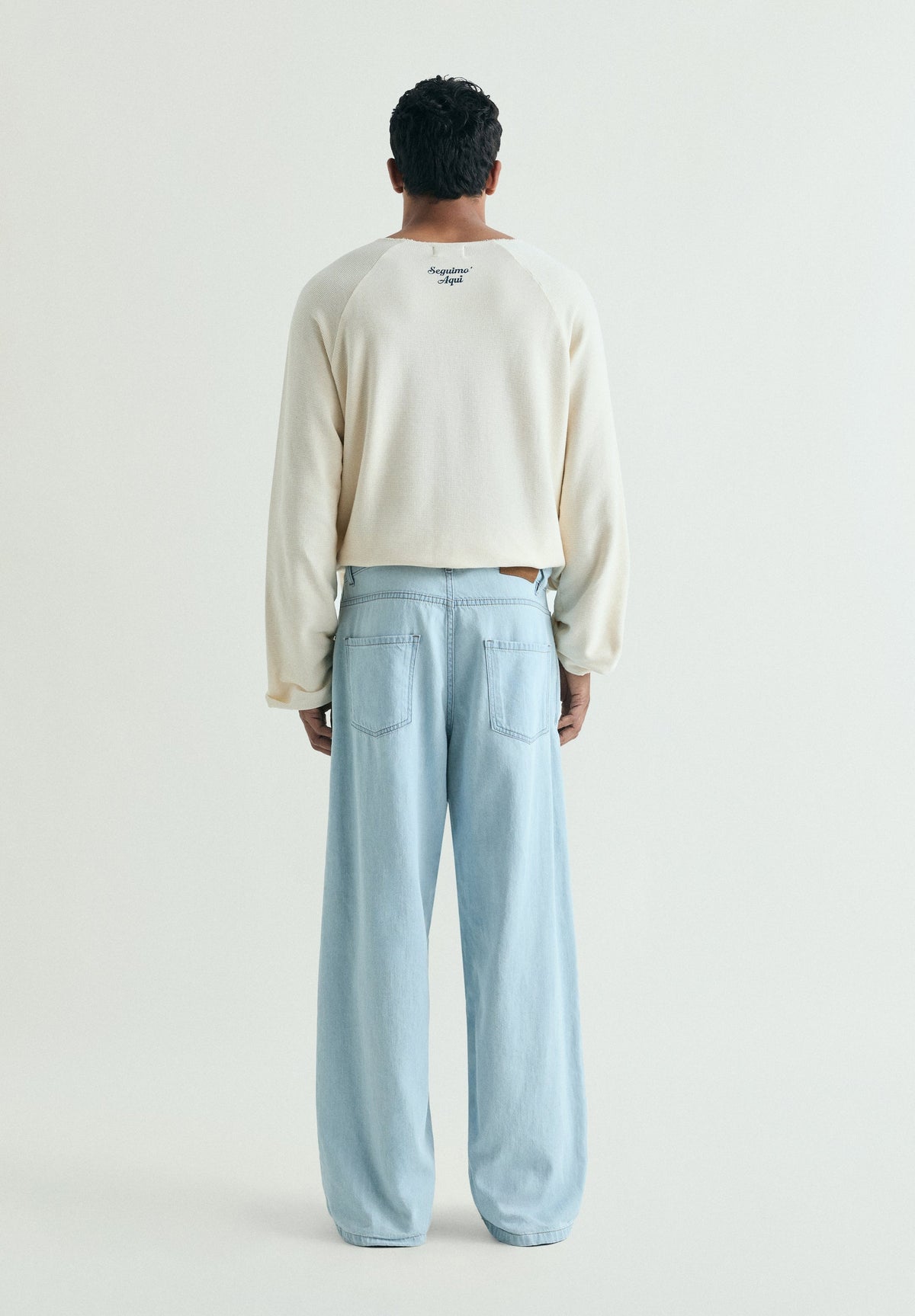LIGHTWEIGHT COTTON JEANS
