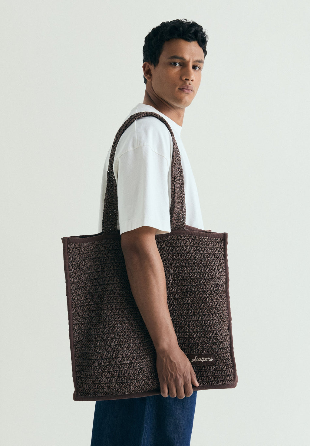 BRAIDED TOTE BAG