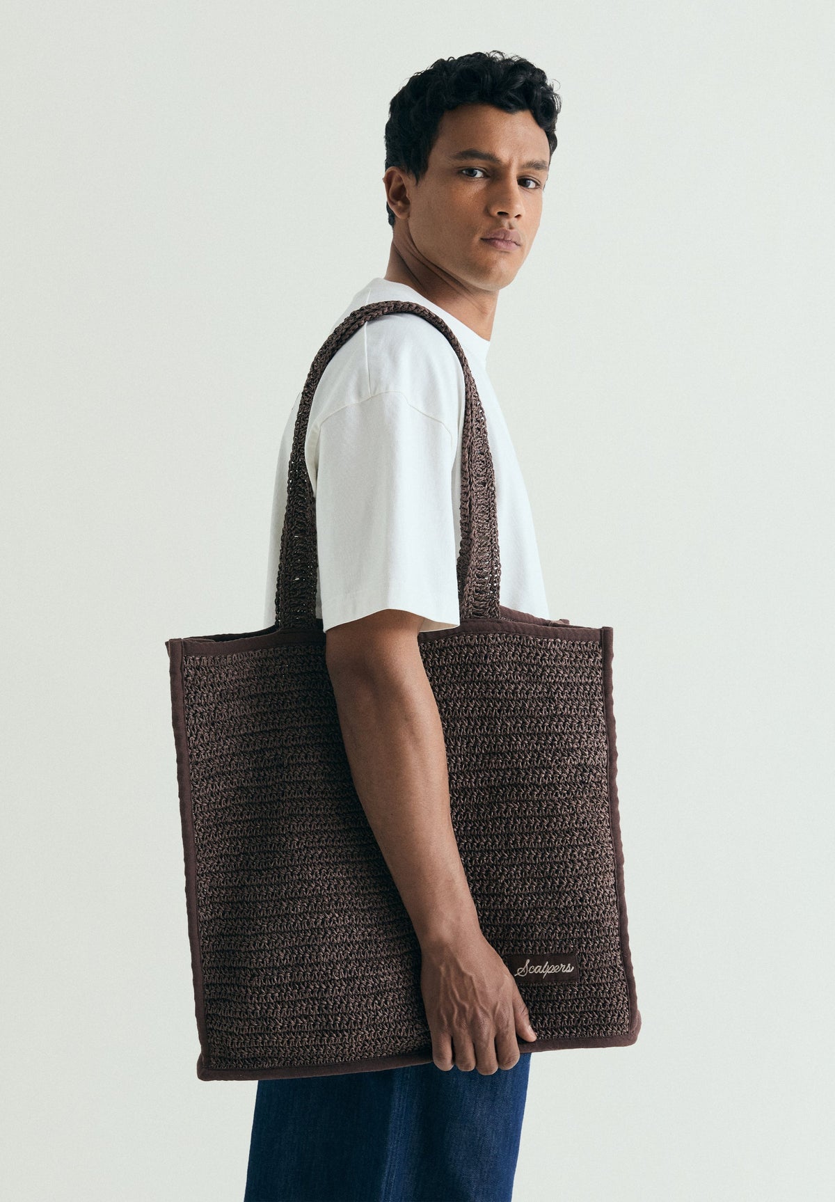 BRAIDED TOTE BAG