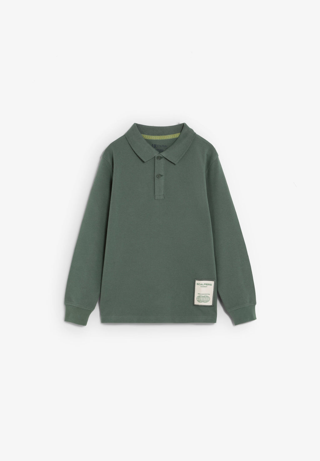 SCBACK SKULL LS POLO KIDS