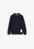 SCBACK SKULL LS POLO KIDS
