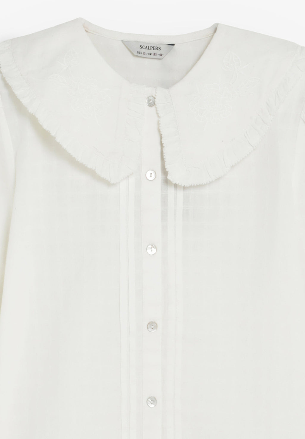 SCEMB COLLAR BLOUSE GIRLS