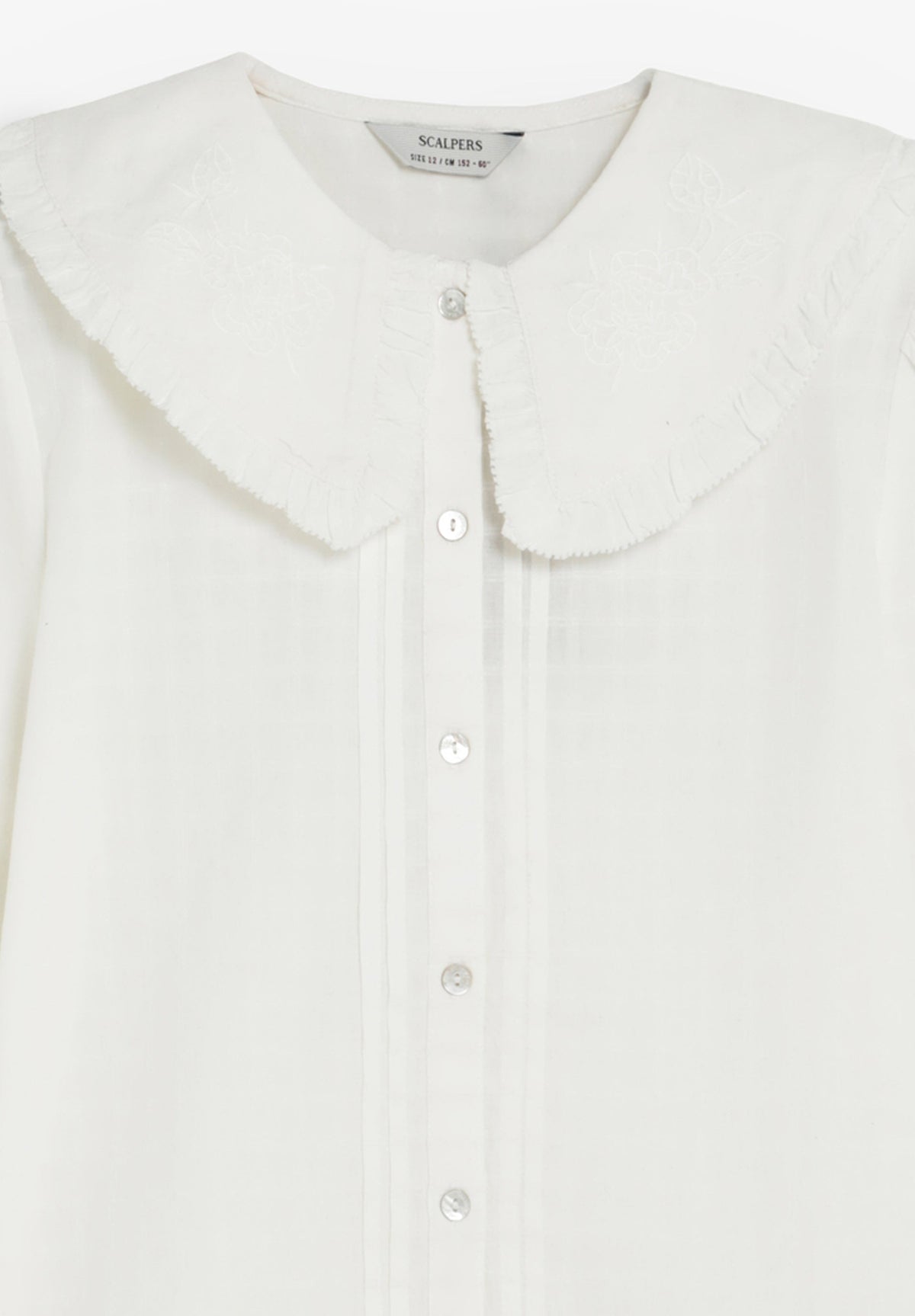 SCEMB COLLAR BLOUSE GIRLS