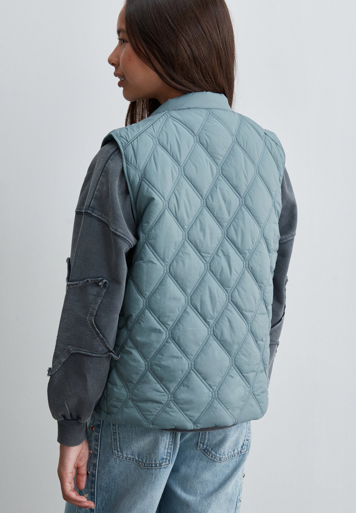SCGSTAAD PRINTED VEST GIRLS