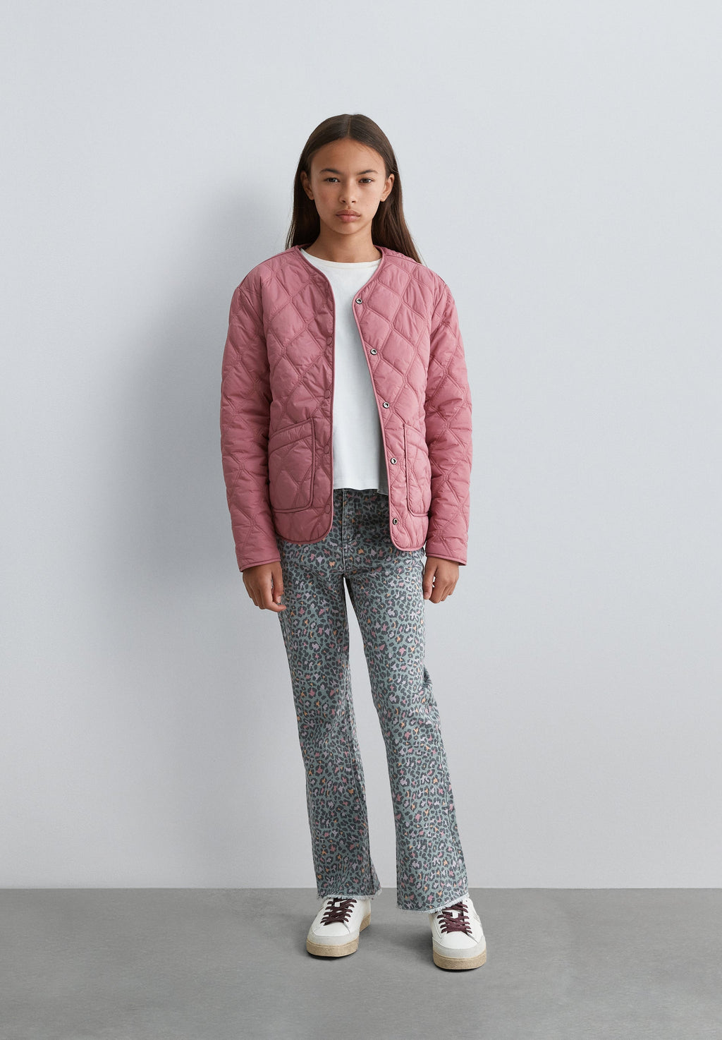 SCDINA PRINT JACKET GIRLS