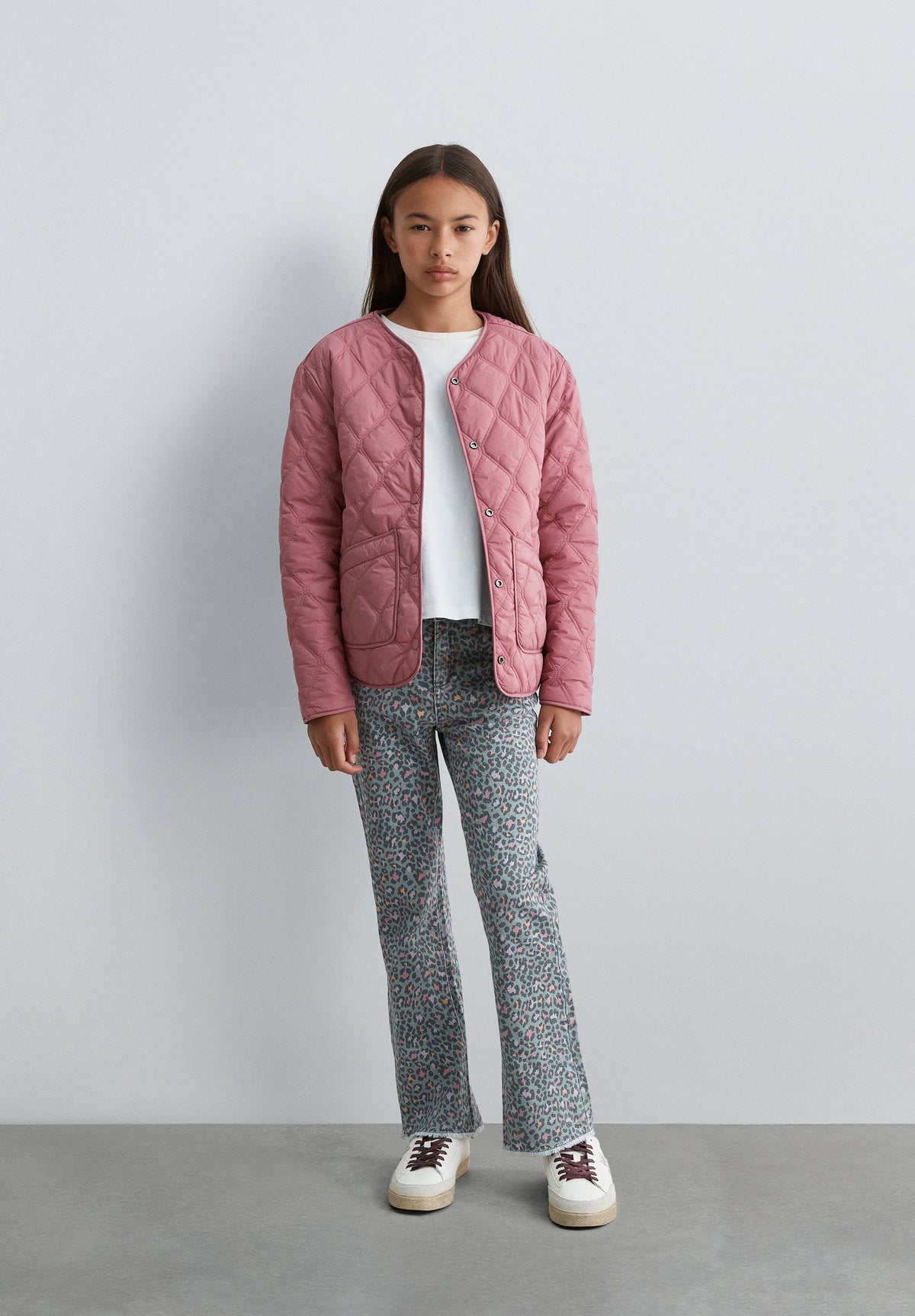 SCDINA PRINT JACKET GIRLS