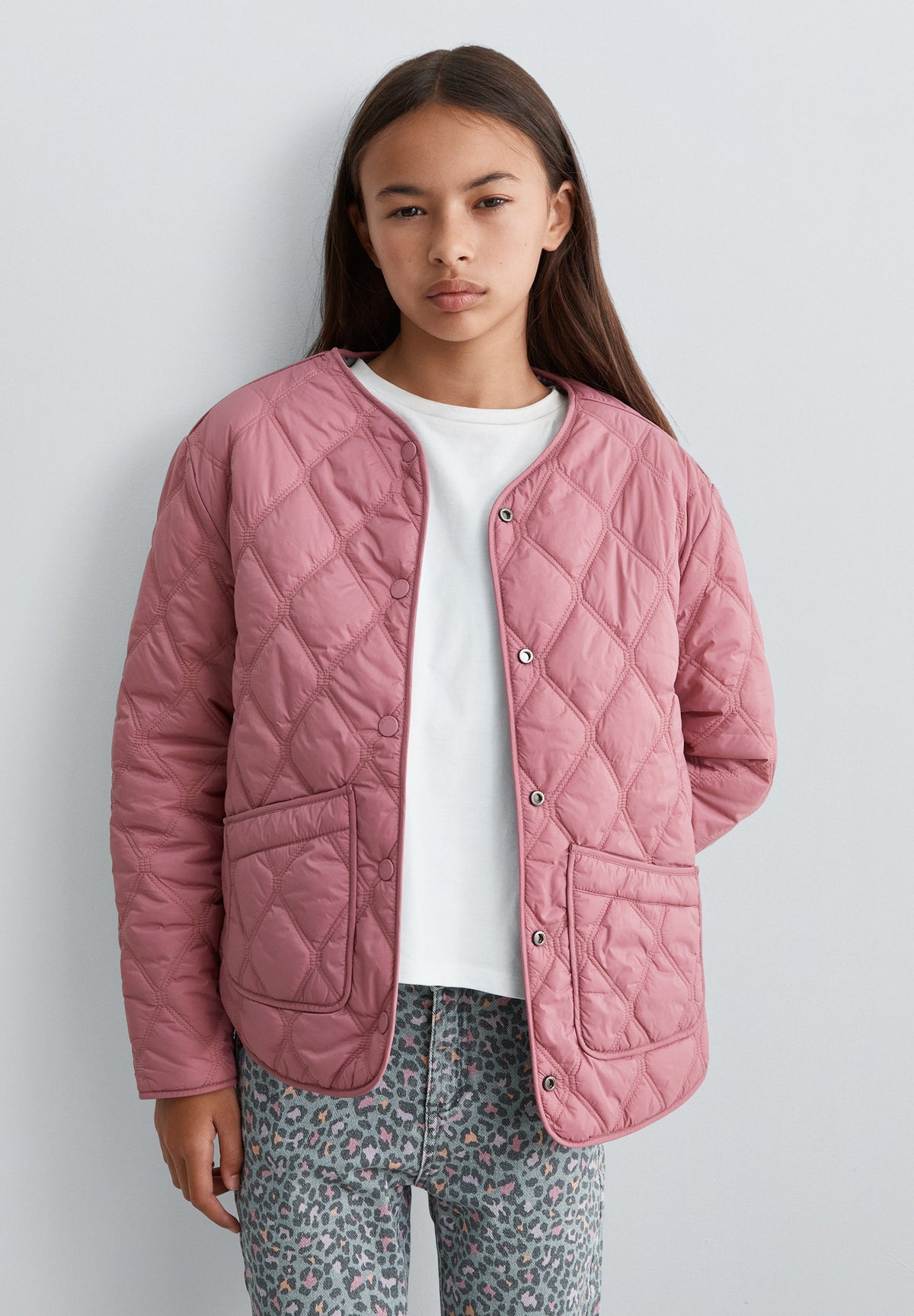 SCDINA PRINT JACKET GIRLS
