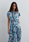 SCBELT FER PRINT DRESS